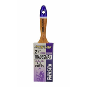 ARROWORTHY 6030 2-1/2" TRADESMAN POLYESTER BLEND FLAT VARNISH BRUSH
