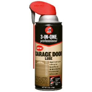 WD-40 3-IN-ONE 10058 11 OZ PROFESSIONAL GARAGE DOOR LUBRICANT W/SMART STRAW