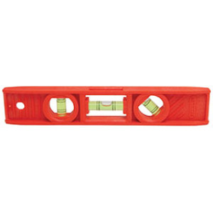 STANLEY 42-294 8" HI VISIBILITY ORANGE ABS PLASTIC TORPEDO LEVEL HIGH IMPACT