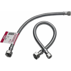 FLUIDMASTER B1F30 30" FAUCET CONNECTOR BRAIDED STAINLESS STEEL