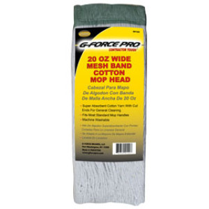 G-FORCE 20 OZ WIDE MESH BAND COTTON MOP HEAD