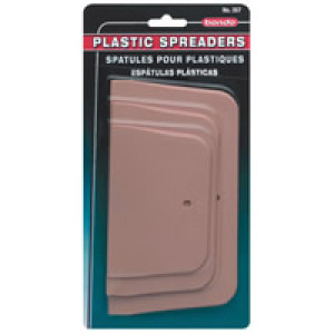 BONDO 357DC PLASTIC SPREADERS 3-PACK CARDED