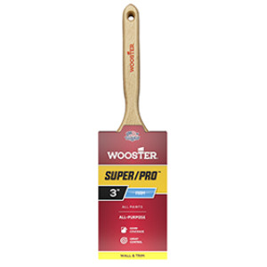 WOOSTER J4102 3" SUPER/PRO FIRM NYLON & POLYESTER FLAT SASH PAINT BRUSH