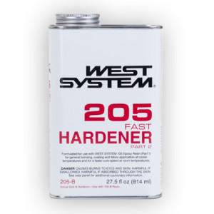 WEST SYSTEM 205-B 205 0.86 QUART FAST HARDENER