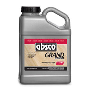 ABSCO 99101 GRAND NXTGEN SATIN OIL N H2O WOOD FLOOR FINISH  275 VOC