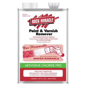ROCK MIRACLE NFMCF-05104 NON-FLAMMABLE METHYLENE CHLORIDE FREE PAINT STRIPPER