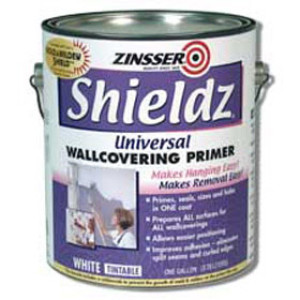 ZINSSER SHIELDZ 2504 UNIVERSAL WALLCOVERING PRIMER WATER-BASE LOW ODOR LATEX