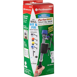 FLUIDMASTER 400H-002-P10 PERFORMAX UNI HIGH PERFORMANCE TOILET FILL VALVE