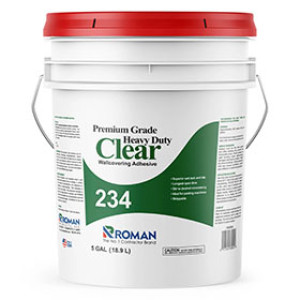 ROMAN 36105 234 PREMIUM HEAVY DUTY CLEAR ADHESIVE