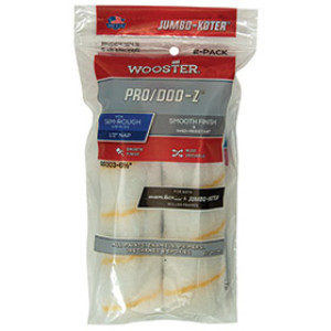 WOOSTER RR303 6-1/2" X 1/2" JUMBO-KOTER PRO/DOO-Z WOVEN ROLLER COVER 2-PACK