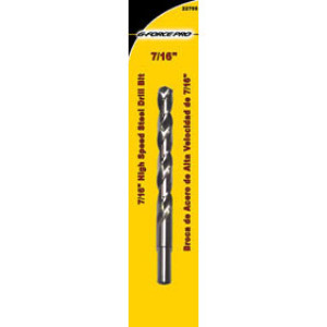G-FORCE 22755 7/16" HSS DRILL BIT CARDED