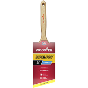 WOOSTER J4112 3" SUPER/PRO FIRM NYLON & POLYESTER ANGLE SASH PAINT BRUSH