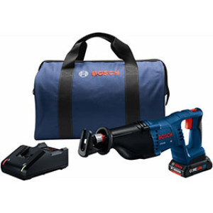 BOSCH CRS180-B15 18V 1-1/8" D-HANDLE RECIPROCATING SAW KIT