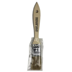 PAINT-FORCE 33310 1" WHITE BRISTLE CHIP BRUSH (SINGLE THICK)