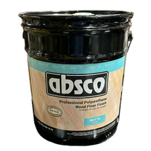 ABSOLUTE COATINGS 89535 PROFESSIONAL POLYURETHANE MATTE WOOD FLOOR FINISH