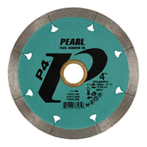 PEARL ABRASIVE DTL04HPXL 4" X 0.060 X 7/8" 20MM 5/8" CONTINUOUS RIM TILE BLADE
