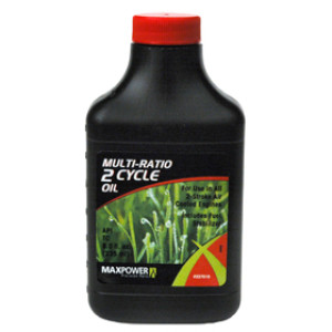MAXPOWER 337010 8 OZ 2-CYCLE PREMIUM GRADE OIL INCLUDES STABILIZER