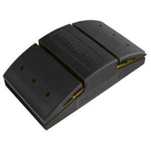 ALLWAY TOOLS 10008 RB1 SOLID RUBBER SANDING BLOCK WITH STEEL GRIPPERS