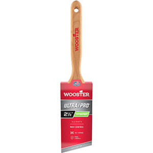 WOOSTER 4153 2-1/2" ULTRA/PRO EXTRA-FIRM NYLONPLUS ANGLE SASH PAINT BRUSH