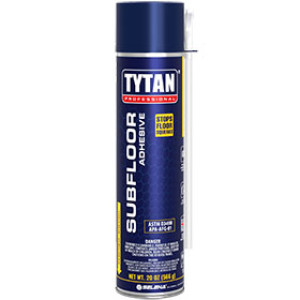 TYTAN 00162 20OZ PROFESSIONAL SUBFLOOR FOAM ADHESIVE