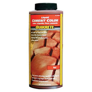 PACKAGE PAVEMENT QUIKRETE 1317-03 10 OZ RED LIQUID CEMENT COLOR