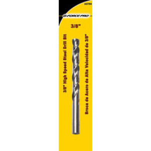 G-FORCE 22750 3/8" HSS DRILL BIT CARDED