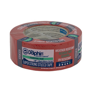 BLUE DOLPHIN TP STUCCO-0200 1.88" X 60YDS PROFESSIONAL GRADE STUCCO TAPE