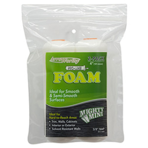 ARROWORTHY 4-FMT/P 4" MINI FOAM TWIN PAK ROLLER COVER