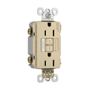 RADIANT 1597NTLTRICCD4 15A GFCI/NTL SELF TEST OUTLET IVORY