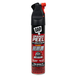 DAP 7079850006 ORANGE PEEL 25 OZ OIL BASED 2-IN-1 TEXTURE SPRAY