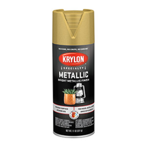 KRYLON K01701A77 1701 11 OZ BRIGHT GOLD METALLIC SPRAY PAINT
