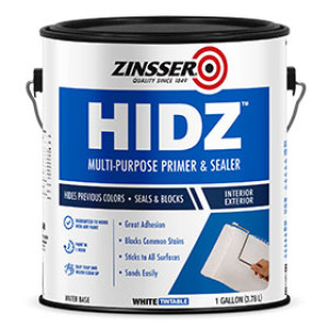 ZINSSER 373358 HIDZ MULTI-PURPOSE INTERIOR/EXTERIOR WATER-BASE PRIMER & SEALER