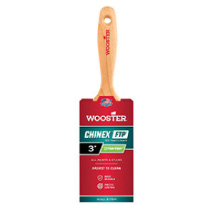 WOOSTER 4413 3" CHINEX FTP EXTRA-FIRM FLAT BEAVERTAIL PAINT BRUSH