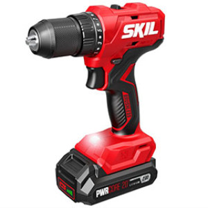 SKIL DL6280B-10 PWR CORE 20V 1/2" DRILL DRIVER KIT WITH BATTERY & CHARGER