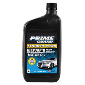 SAE 5W-30 12PK SYNTHETIC BLEND MOTOR OIL