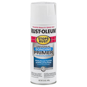 RUST-OLEUM STOPS RUST 285011 12 OZ WHITE UNIVERSAL WATERCOLOR BONDING PRIMER