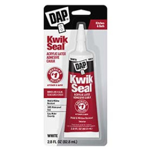 DAP 7079800954 2.8 OZ KWIK SEAL WHITE KITCHEN & BATH CAULK