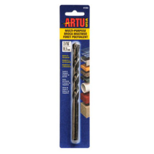 ARTU 01060 7/16" X 6-1/8" MULTI-PURPOSE DRILL BIT CARDED