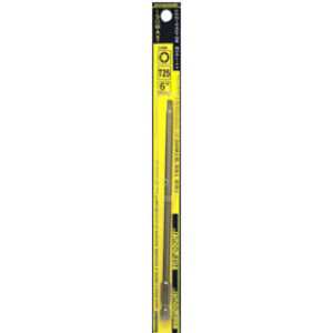 EAZYPOWER 32608 T25 TEE STAR HEAD 6" ROTARY & IMPACT TOOL BIT FITS TORX 1-PACK