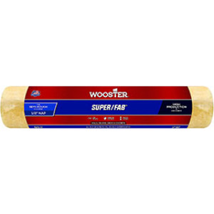 WOOSTER R240 14" X 1/2" SUPER/FAB GOLDEN YELLOW KNIT ROLLER COVER