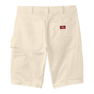 DICKIES INC. A861J0NT30 30"W X 11" L NATURAL PAINTERS SHORTS