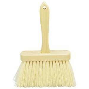 DQB 11943 6-1/2" TAMPICO COLORED POLY HARDWOOD MASONRY BRUSH 4 ROW 3-1/2" TRIM