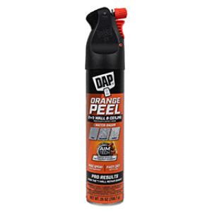 DAP 50005 ORANGE PEEL 25OZ WATER BASED 2-IN-1 TEXTURE SPRAY