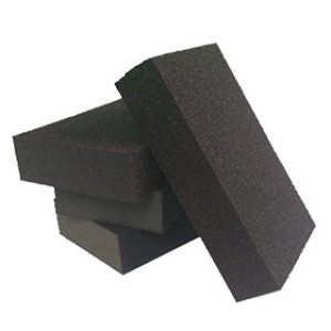 VIRGINIA ABRASIVES B1101 3-3/4" X 2-3/4"X 1" FINE/MED SPONGE 30PK