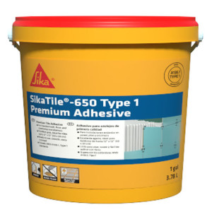 SIKATILE 811591 625 TYPE 1 PREMIUM ADHESIVE GALLON