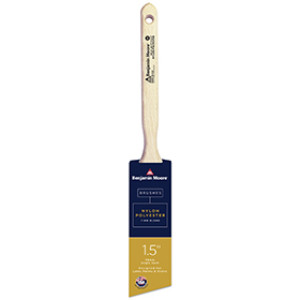 BENJAMIN MOORE U61715-017 1-1/2" NYLON/POLYESTER FIRM BLEND ANGLE SASH BRUSH
