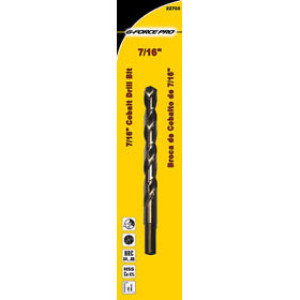 G-FORCE 22700 7/16" COBALT DRILL BIT CARDED
