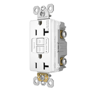 PASS & SEYMOUR  2097WCCD12 20A GFCI SELF TEST WHITE