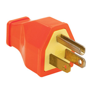 PASS & SEYMOUR  SA399OCC10 15A RESIDENTIAL PLUG ORANGE