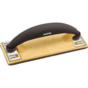 HYDE 09057 MAXXGRIP SOFT GRIP QUICK CHANGE DRYWALL HAND SANDER